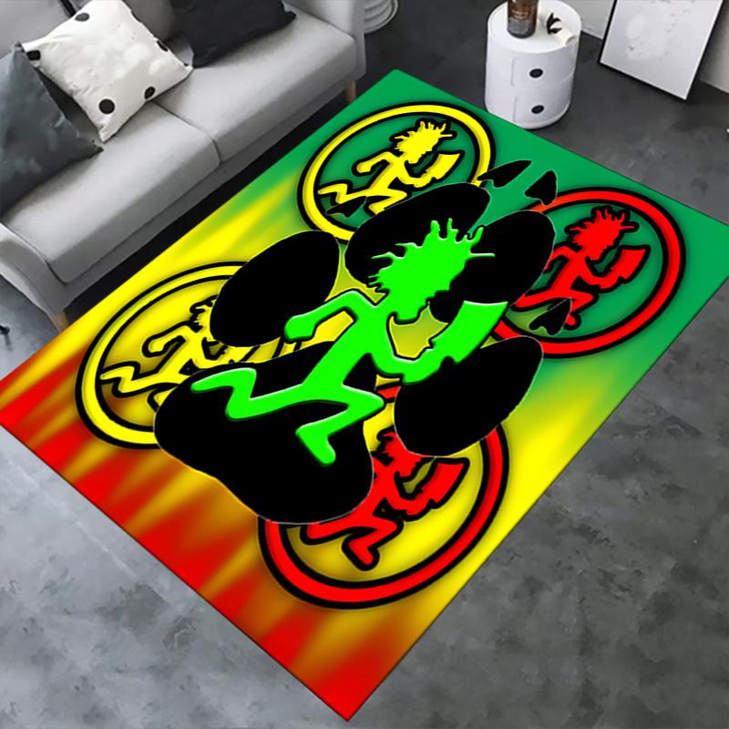 Dance, Rhythm, Juggalo Office Carpet Soft Polyester Entrance Carpet Washable Non slip Machine Washab