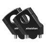 xinaishan Motorcycle Handlebar Riser, Motorcycle Handlebar Riser, Handle Post 0.9 inch (22 mm), Universal (MDL3517 (Diameter 22mm), Black)