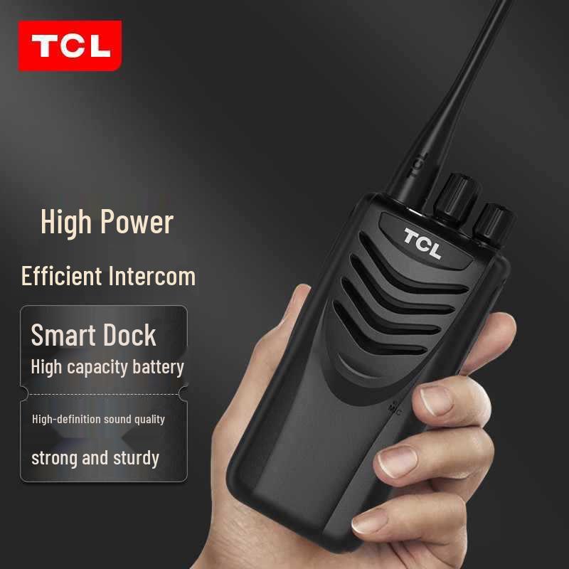 Compatible with TCL HT6/HT8/HT9 Walkie-Talkie for High-Power Outdoor, Basement, Construction, or Hotel Use