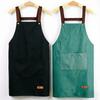 Kitchen Apron Waterproof Oil Proof Durable Unisex Work Apron for Home Cooking Restaurant BBQ Gift for Baking Enthusiasts