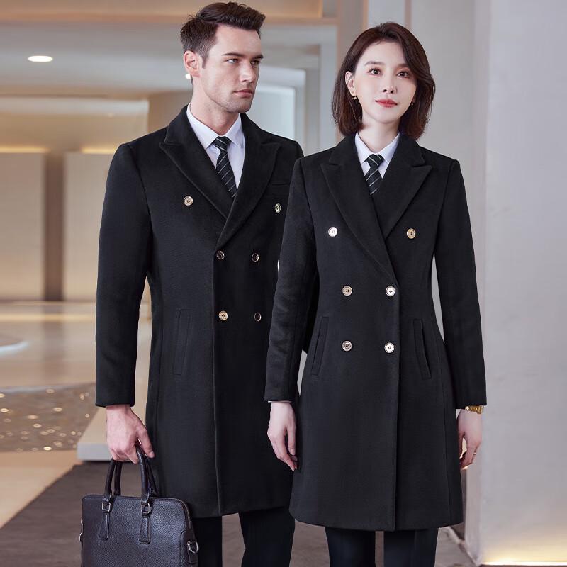 Troloman Women s Padded Wool Work Coat M