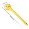 Universal Cute Duck Bathing Brush Long Handle Yellow Boby Rubbing Tool Hang Hole Soft Bristles Shower Scrubber Kids