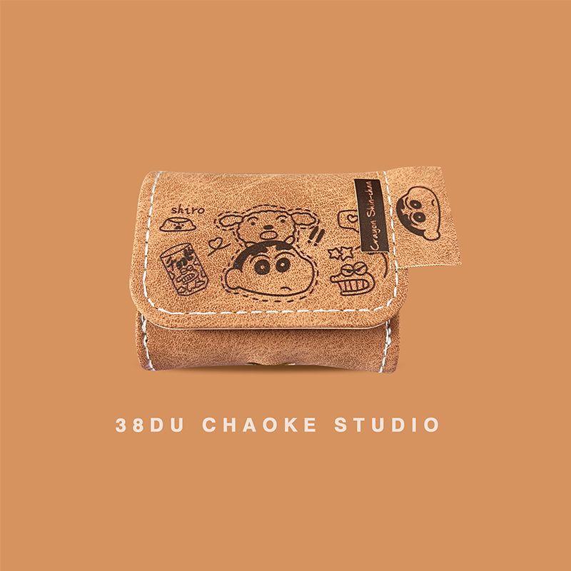 

Texture] Crayon Xiaoxin AirPods/Pro Protective Case Cartoon Suitable for Apple Earphone Case Soft 1st One Two Three Four Generations 2024 New Brown Apple Airpods Pro 1st Generation Toy Mobilization