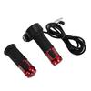 1 Par Tommelgasshåndtak Rutinemessig Vrigasshåndtak med Nøkler for Elektrisk Sparkesykkel SykkelRød