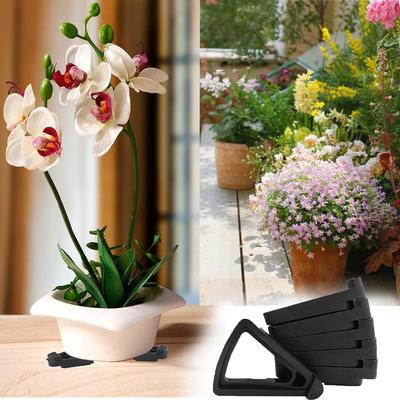 12 Stück Gartenblumentopf Fußpolster PP Belüftung Pflanztopf Erhöhung Basis