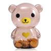 Transparent Plastic Creative Cartoon Piggy Bank Living Room Decoration Children's Toys Gift Piggy Bank Decorative Home Decor