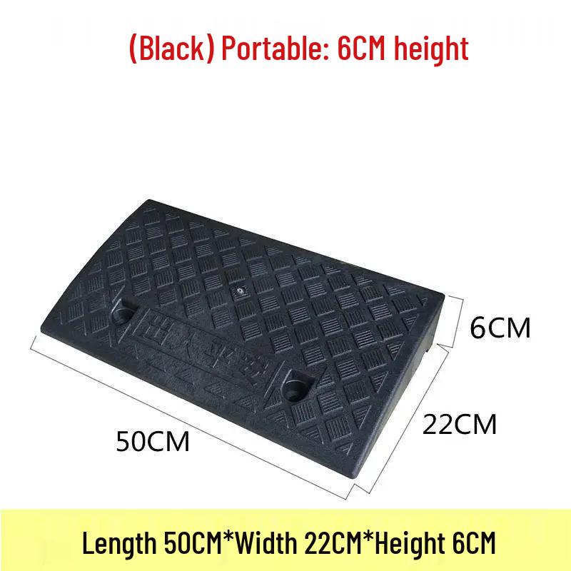 Plastic Car Curb Ramp Threshold Mat for Road Climbing