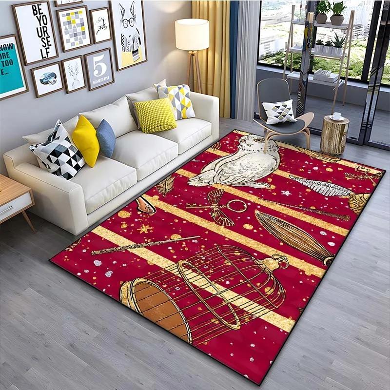 Funny Magic Pattern Carpet Soft Floor Rug for Kids Living Room Bedroom Sofa Doormat Decoration Non-slip Washable Large Size Mat