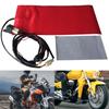 12V Carbon Fiber Pad Waterproof Carbon Fiber Seat Heater Cover Timer Universal Heated Seat Heater Pad Kit UTV E-BIKE Seat Heater