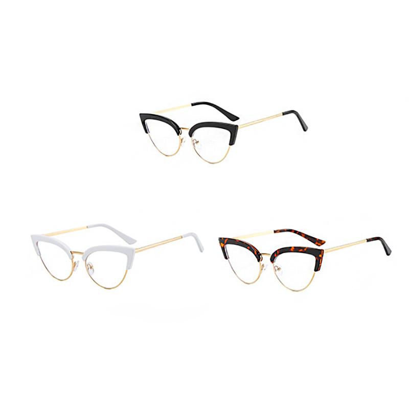 Sexy Cat Eye Brillengestelle Damen Blaulichtblockierende optische Brillen für Damen Trendy Computerbrille