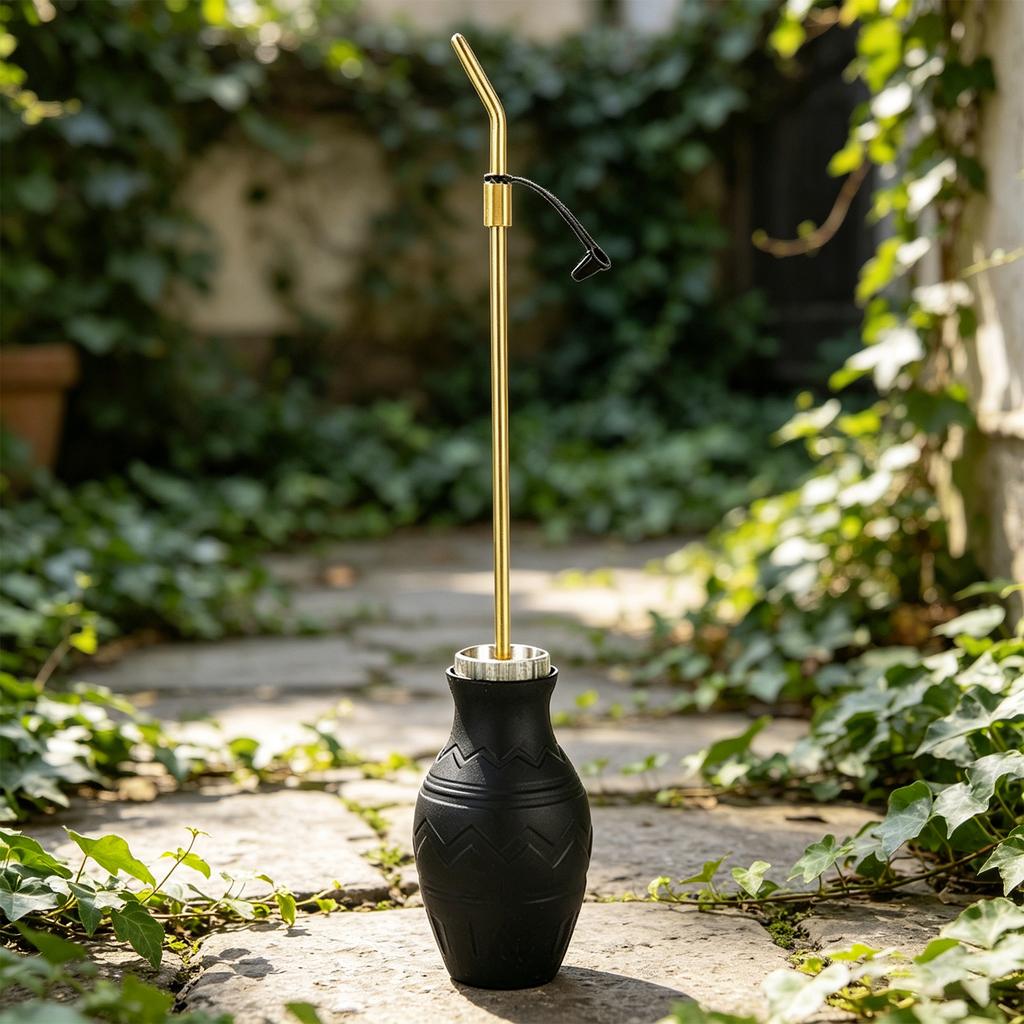 Diatomaceous Earth Duster with Long Metal Tube Handheld Diatomaceous Earth Spreader for Diatomaceous Earth & Fine Powders