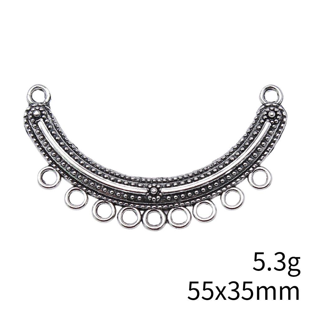 Gifts For Women Jewelry Findings & Components Curved Necklace Connector Accessories Parts Women's Bags Accessories