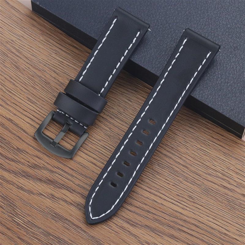 

Високоякісний ремінець для чоловічого годинника в стилі ретро з натуральної шкіри з швидкознімним кріпленням - Шкіра Crazy Horse 18/20/22/24 мм 18mm (with quick release spring bars)