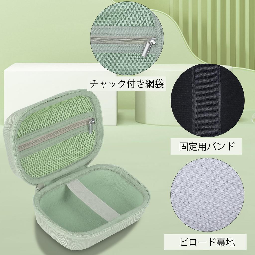 Fujifilm Instax Mini Sofortdrucker kompatibel mit Lebakort Aufbewahrungstasche Case Liplay/Liplay+ Kamera/Smartphone (Nur Grau)