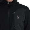 Spyder Lightweight Ski Jacket BANDIT Size L Men's (Hooded, Stretch) [38A485322 / HOODED] Black,