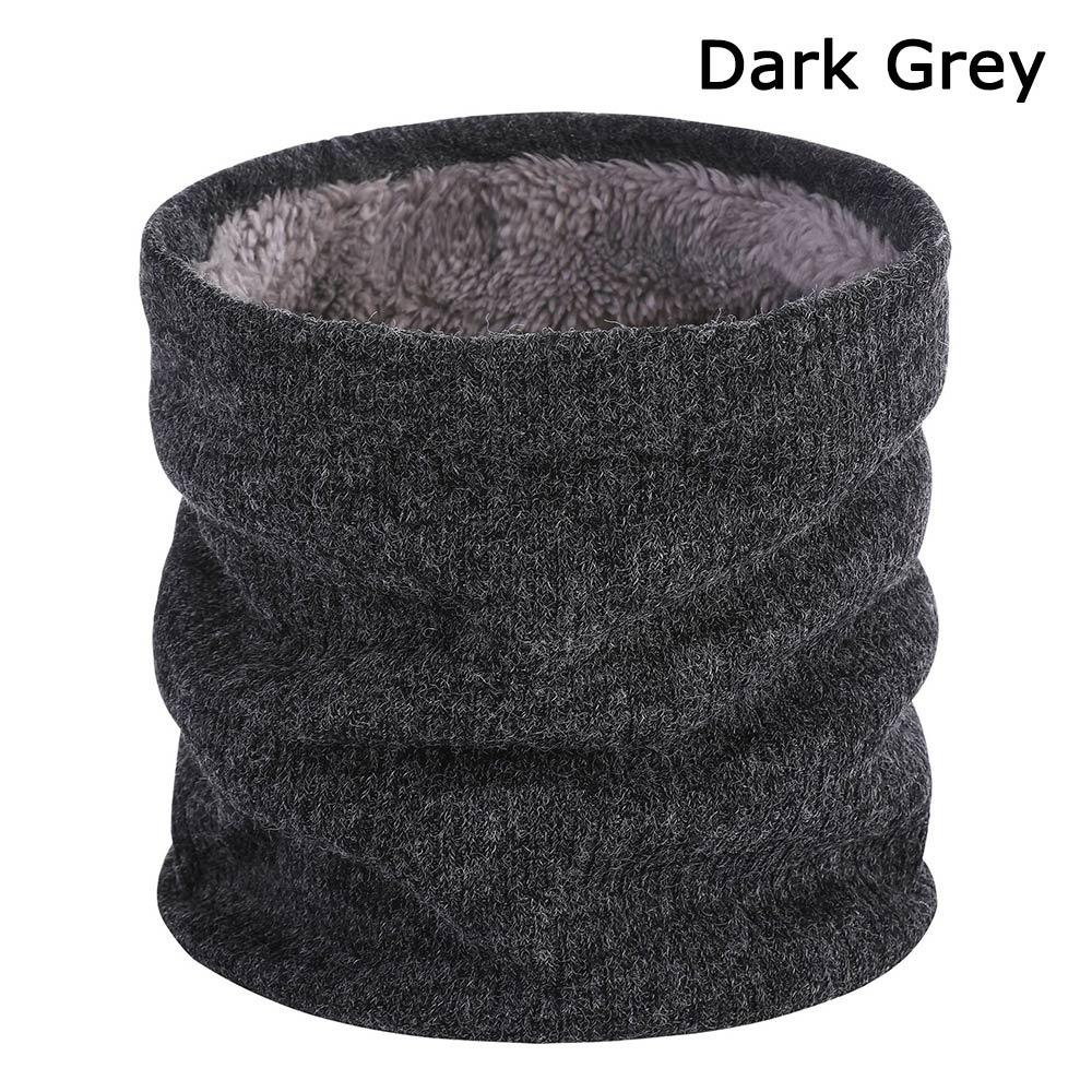Warmer Neck Tube Knitted Scarf Double-Layer Neck Warmer Fashion Riding Mask Woman/Men
