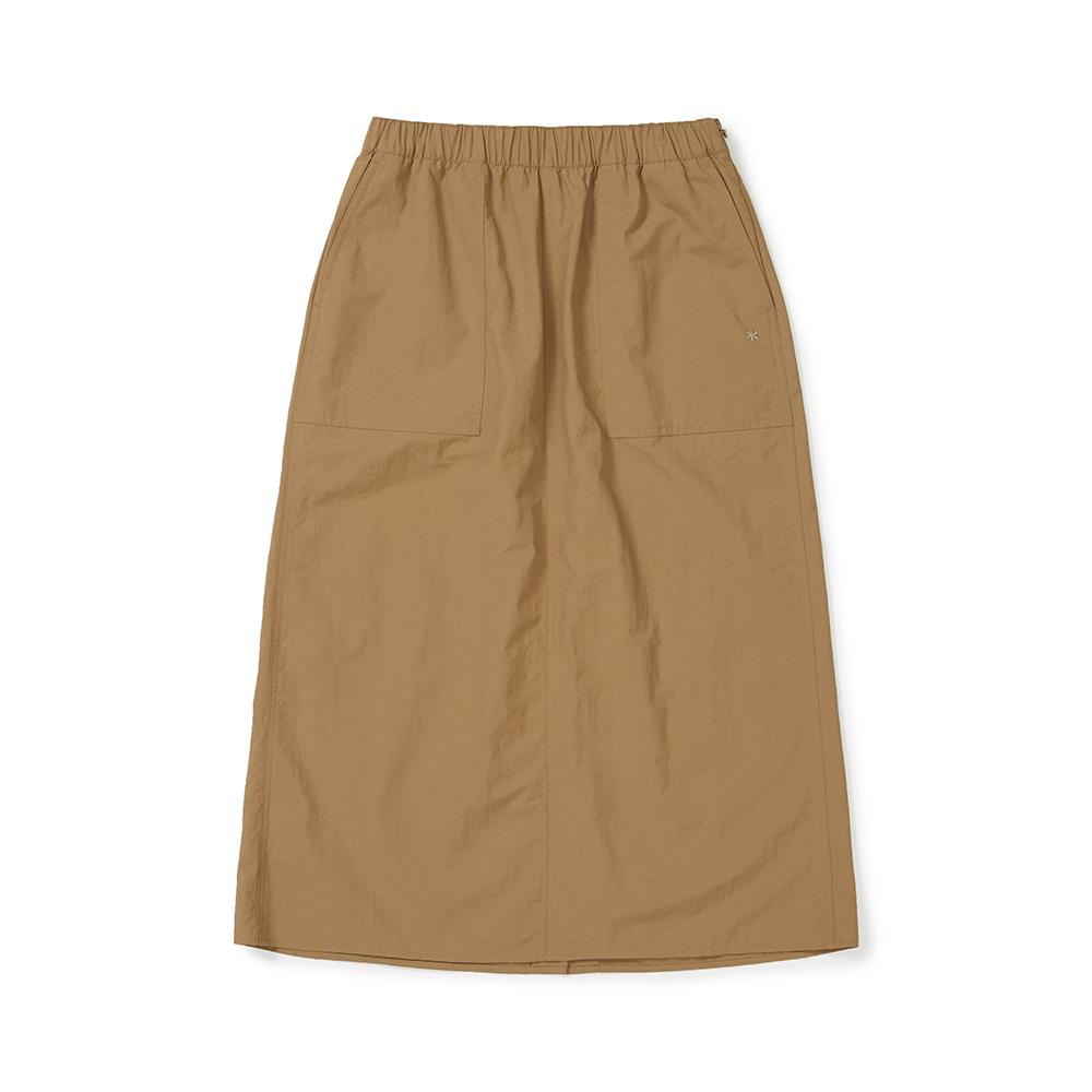 [Snowpeak] Camp-Ple Women's Skirt Camel (S24FWCSK13)