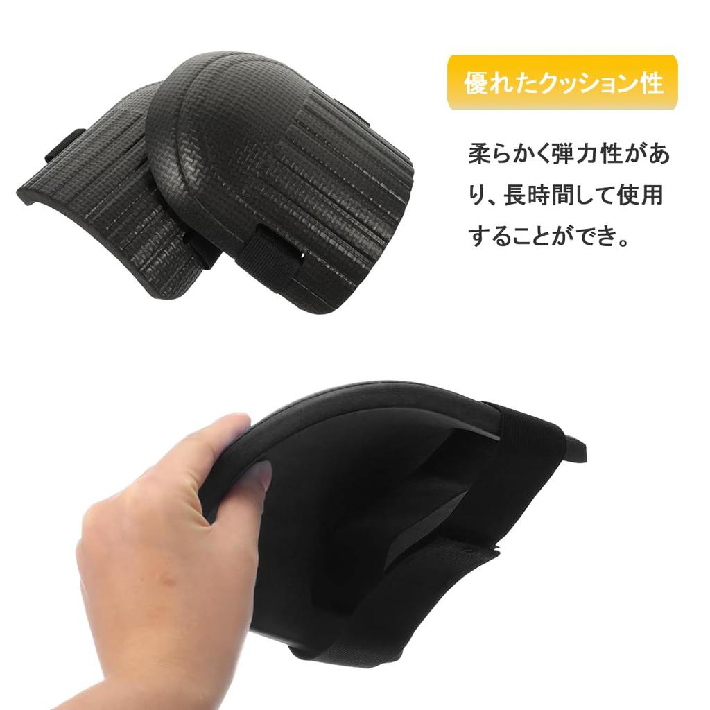 BTtime Knee Easy to Gardening Knee Shock Knee for and Farm Work Pads, 2-Pack, Wear, Pads, Adjustable, Lightweight, Breathable, Non-Slip, Absorbing,
