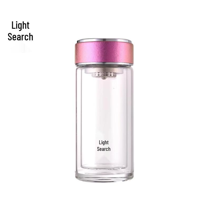 Titanium Borosilicate Tea Infuser Bottle