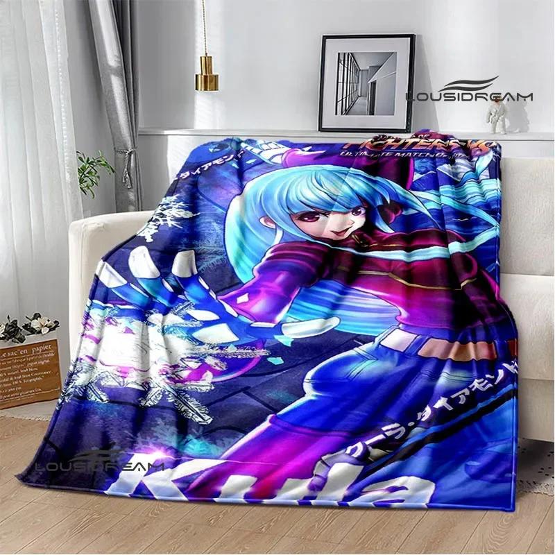 3D Game KING OF FIGHT Cartoon Printed Blanket Warm Flannel Blankets Soft and Comfortable Blanket Bed Linings Birthday Gift