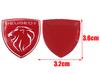 1pcs newest Peugeot ABS aluminum 3D steer wheel emblem Sticker Car Steering Wheel Sticker Car Interior Emblem Car Accessories