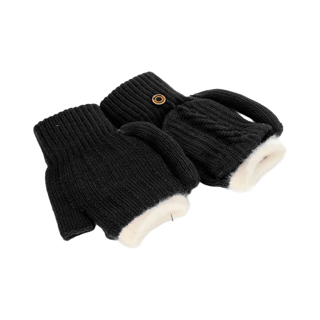 2 PEÇAS Luvas Aquecidas por USB Luvas de Tricô com Aquecimento Dupla Face Temperatura Luvas Térmicas