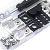 31Pcs Football Rugby softball Helmet Repair Kit Screws Nuts Gaskets Clips Screwdriver Hockey Helmet Replacement Repair Kit