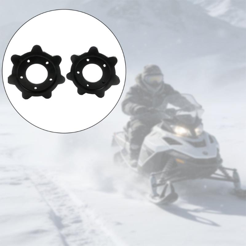 Pacote Com 2 Drivers de Esteira de Reposição Premium Para Veículos de Neve 1967 1972 Com Esteiras Com Crampons