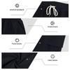 Men's Linen Hooded Shirt & Shorts Two-Piece Summer Set in Stock