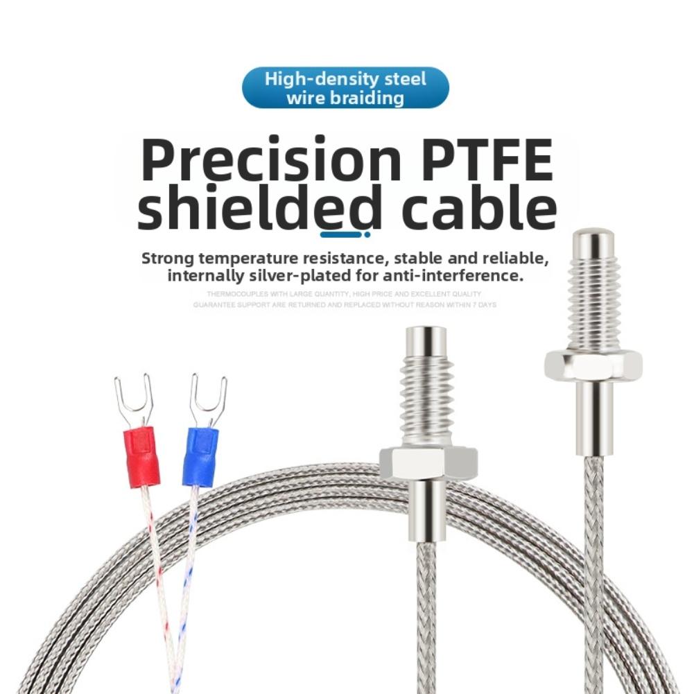 KType Thermocouple Sensor with High Durability Stainless Steel Probe for Accurate and Stable Temperature Detection