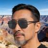 KAJILA 2026 Men's Retro Square Frame Polarized Sunglasses with Double Bridge Sun Protection