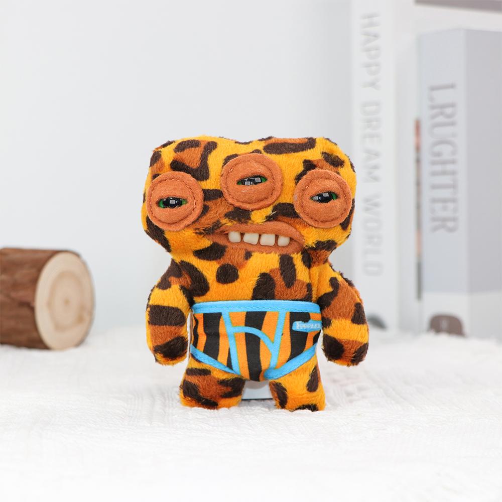 Fuggler Origineel Nieuw 5e Hanger Sleutelhangers Pop Grappig Lelijk Monster Heer Lange Oren Konijn 12cm Sleutelhanger Knuffel Pluche Speelgoed Cadeaus