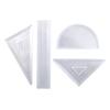 Ruler Resin Silicone Molds Math Tool Geometry Casting Mould Set for Students