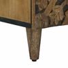 TV Cabinet Brown 105 X 33 X 46 Cm Solid Mango Wood