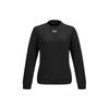 Sports Leisure Knit Crewneck Training Sweatshirt Women Sweatshirt Black 21600302-001