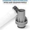 Quick Connection Pool Hose Adapter Leak Resistant Filter Pump Adapter for P6916 Sand Filter Pump