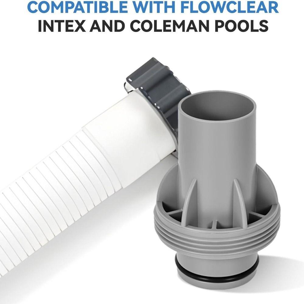 Quick Connection Pool Hose Adapter Leak Resistant Filter Pump Adapter for P6916 Sand Filter Pump