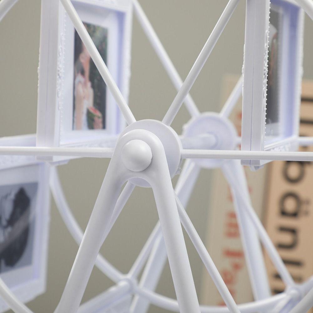 Lightweight Ferris Wheel Photo Holder Stable DIY Picture Frame  Desktop