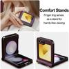 High Quality Crossbody Wallet Phone Case for Samsung Galaxy Z Flip 7 6 5 4 3 Card Holder Detachable Lanyard Leather Mobile Cover