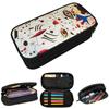 Joan Miro Pencil Case for Students School Pen Box Pencil Bag Stationery Supplies Pen Holder Bag