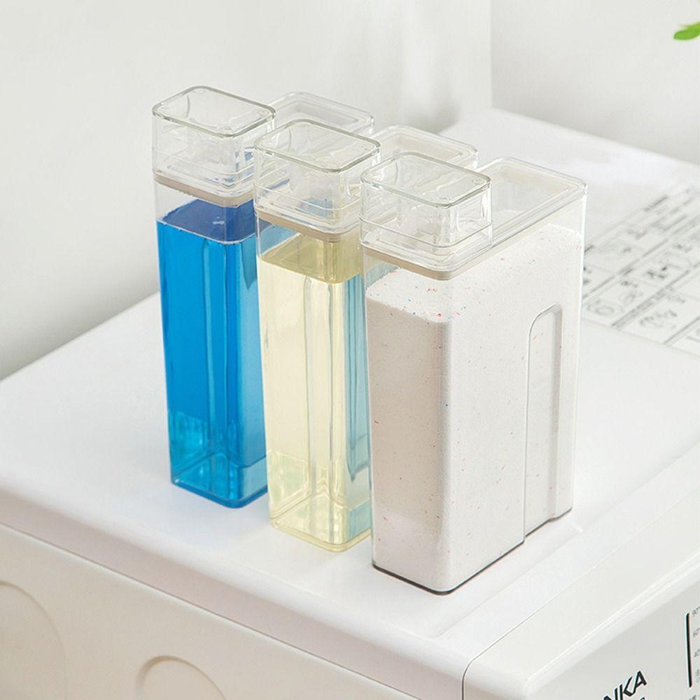 Бутыль для хранения смягчителя большой емкости Прозрачный контейнер для хранения отбеливателя Кухня