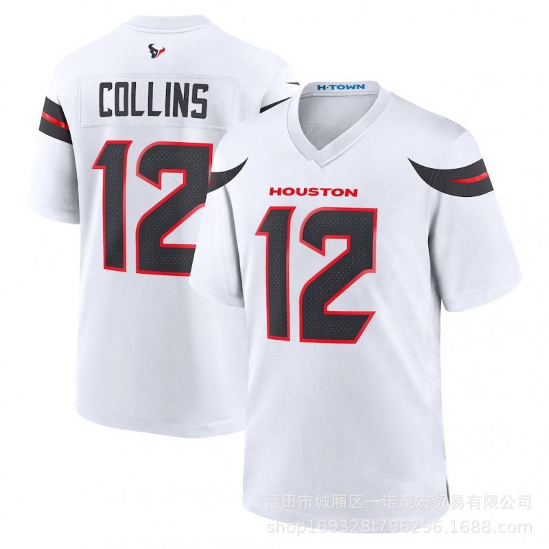 Retro Houston Texans Football Jersey - Stroud 7 3 24 51 12 Mens Sports Uniform