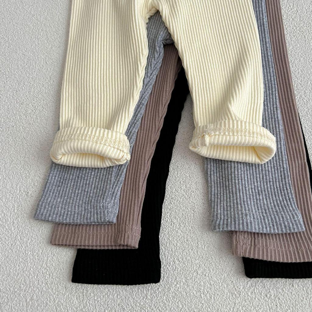 2025 Korean Style Baby Leggings - Unisex Long Pants for Autumn/Winter