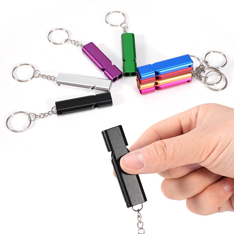 Birds Training Whistle Aluminum Alloy Survival Whistle Portable Emergency Keychain Whistle Pet Bird Parrot Training Tools