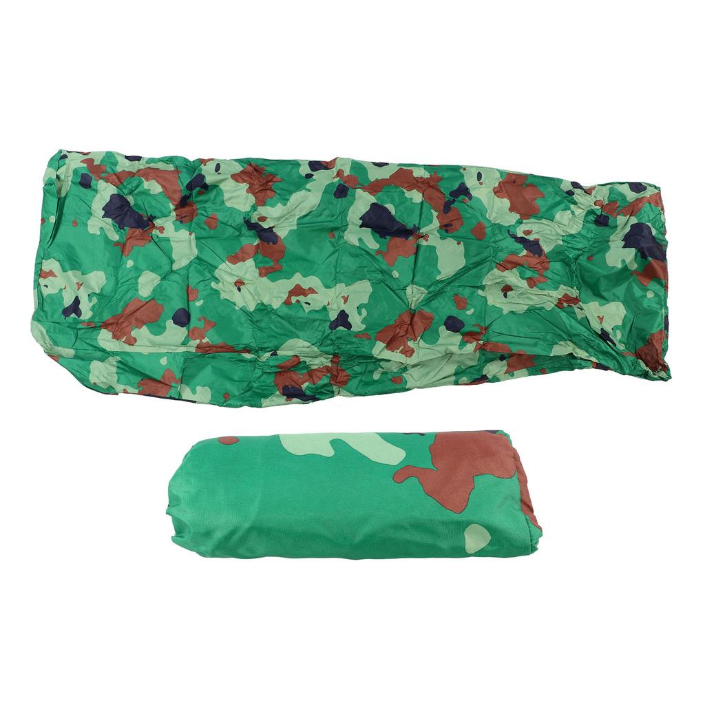 Lawn Mower Cover Rainproof Oxford Dust Proof Camouflaged Push Mower Cover for Outdoor Lawn Mower Accessories