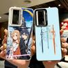Sword Art Online Anime Shockproof Phone Case for Xiaomi Poco X7 X6 X5 X3 Pro F7 Ultra M8 Redmi 15C 15 14C 13C 12C 10C 13 12 10