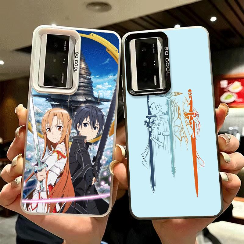 Sword Art Online Anime Shockproof Phone Case for Xiaomi Poco X7 X6 X5 X3 Pro F7 Ultra M8 Redmi 15C 15 14C 13C 12C 10C 13 12 10