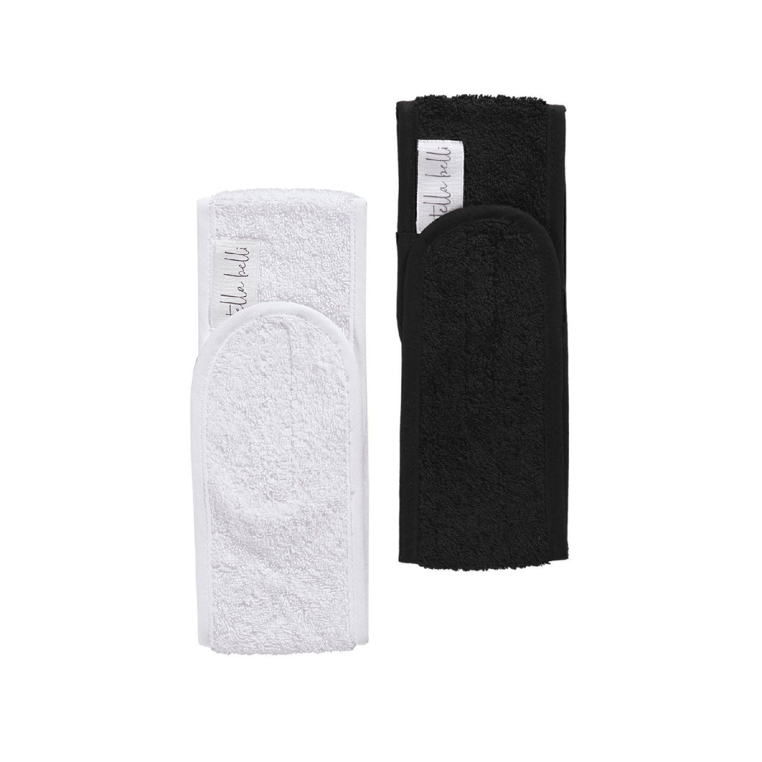 

Набор из 2 полотенец для волос для женщин чёрный