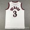 Philadelphia 76ers 3 Allen Iverson Authentic Stitched Mesh Basketball Jersey Men Women Adult Wear