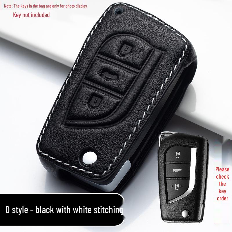 Toyota Key Case for Corolla, Camry, RAV4, IZOA, Yaris, Highlander, Levin
